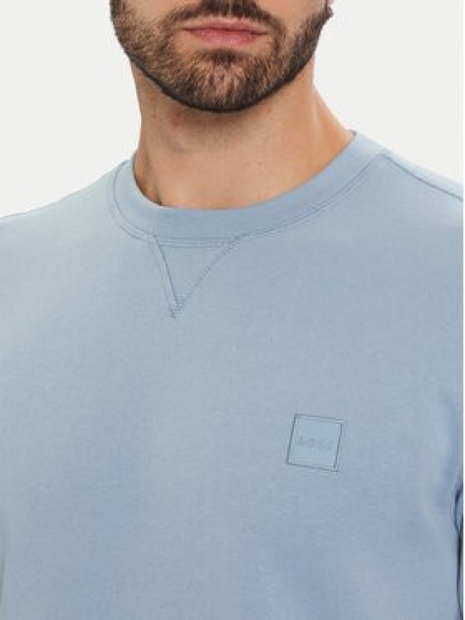 BOSS Bluza Westart 50509323 Błękitny Regular Fit