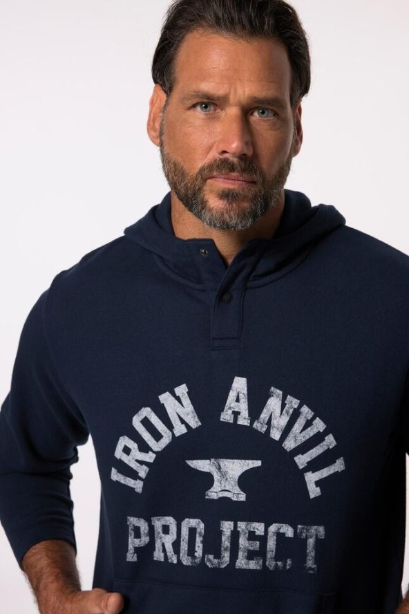 Męska Bluza z kapturem Iron Anvil fitness kaptur do rozm. 7 XL