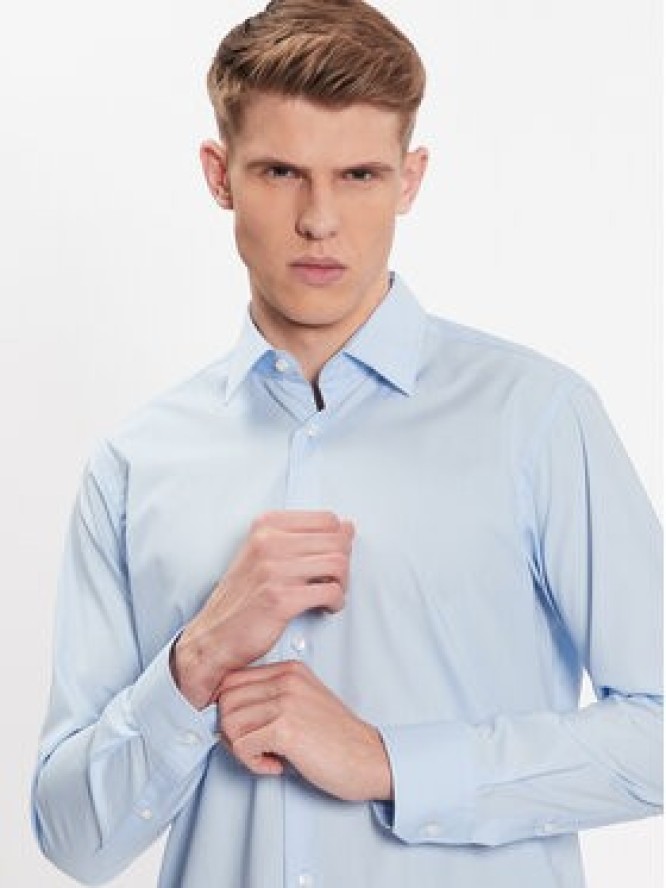 Boss Koszula 50473265 Błękitny Regular Fit