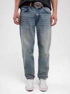 Jeansy męskie niebieskie Ates 413