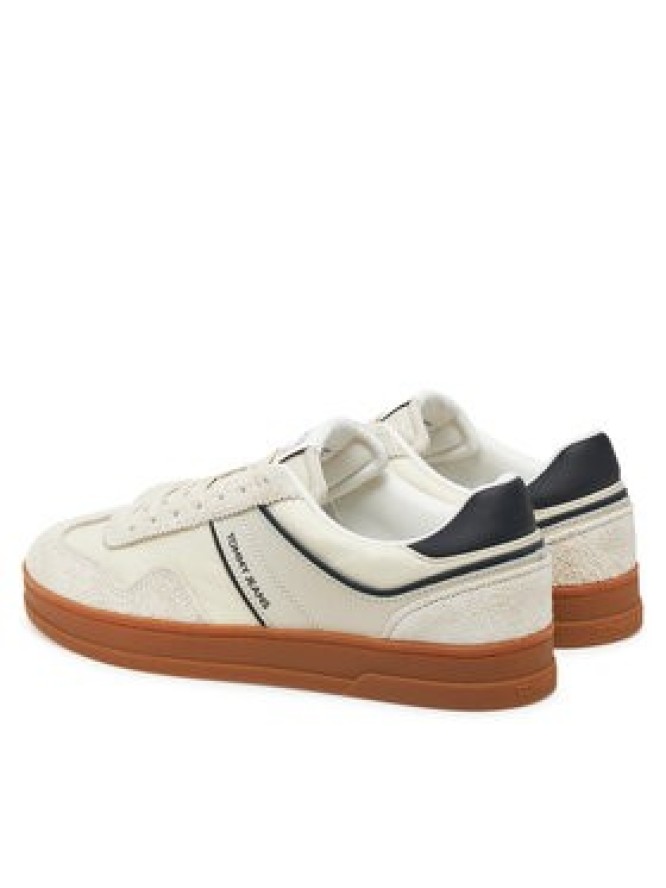 Tommy Jeans Sneakersy The Greenwich Mix Media EM0EM01606 Beżowy