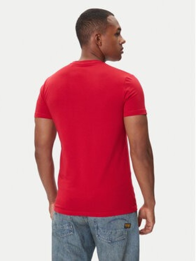 Pepe Jeans T-Shirt Original Stretch N PM5010132 Czerwony Regular Fit