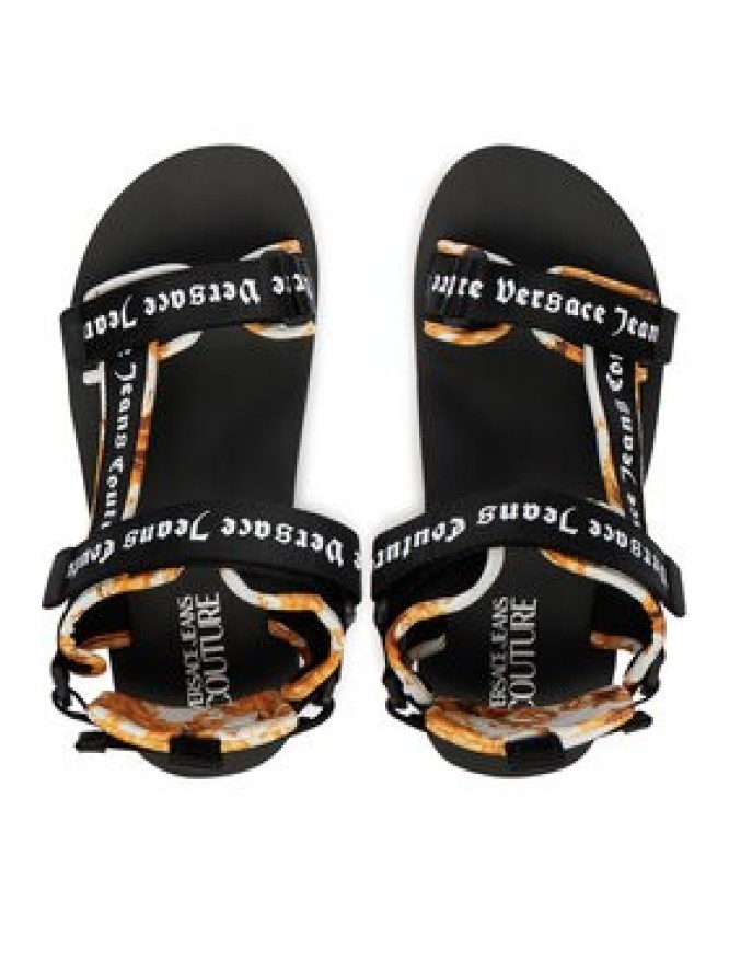 Versace Jeans Couture Sandały 80YA3S7B ZSS82 Czarny