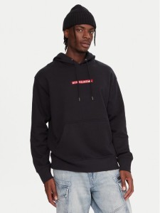 Quiksilver Bluza Dna EQYFT05121 Czarny Oversize