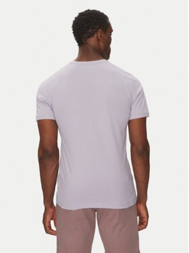 BOSS T-Shirt 50508584 Fioletowy Regular Fit
