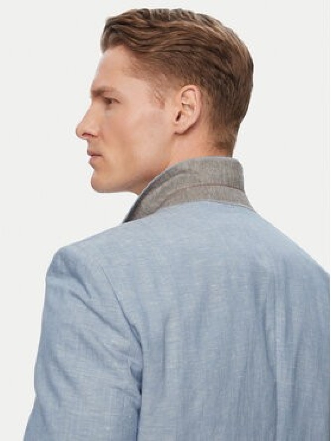 HUGO Garnitur Henry 50559672 Niebieski Slim Fit