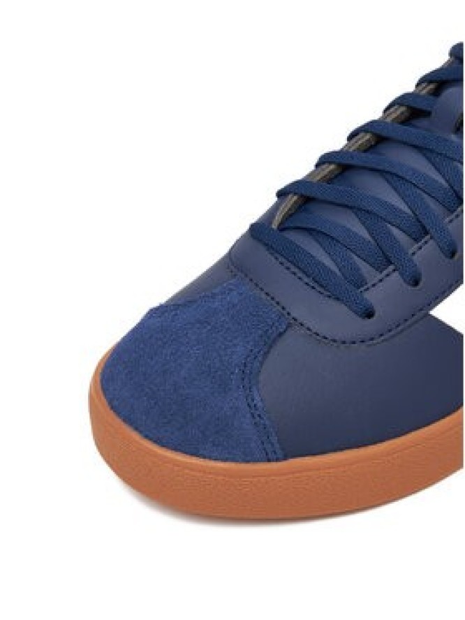 adidas Sneakersy VL COURT BASE JR2212 Granatowy