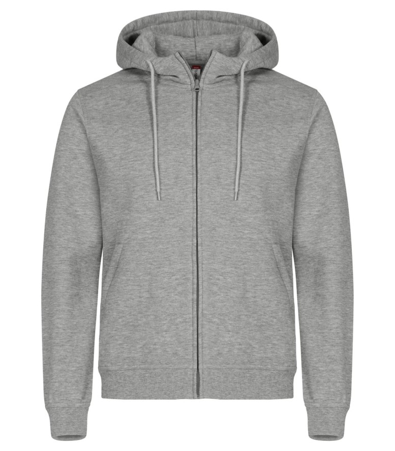 clique Miami Hoody Full Zip bluza z kapturem z bawełny i poliestru z recyklingu