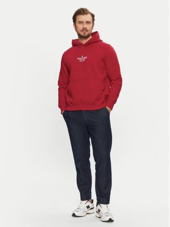 Tommy Hilfiger Bluza MW0MW39050 Czerwony Regular Fit