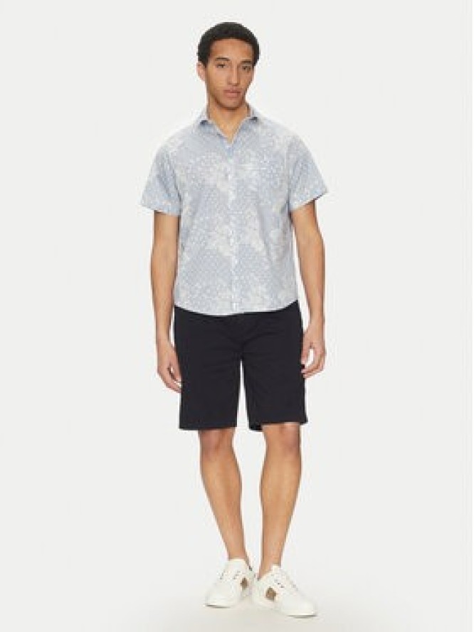 Guess Jeans Koszula M5GH16 WH8R1 Niebieski Regular Fit