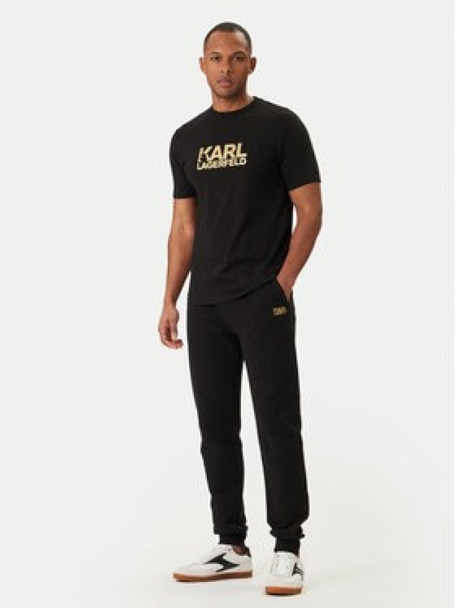 KARL LAGERFELD T-Shirt 755780 500235 Czarny Regular Fit