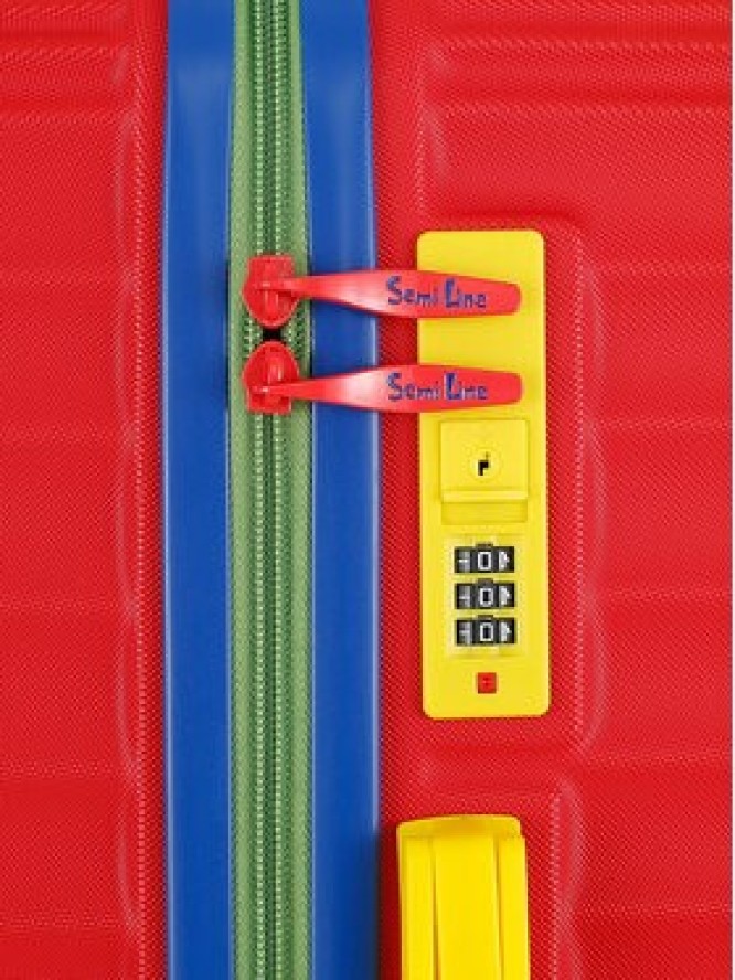 Semi Line Walizka średnia T5935-2 Czerwony