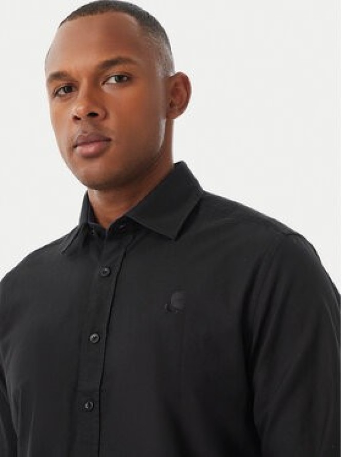 KARL LAGERFELD Koszula 605192 561784 Czarny Modern Fit