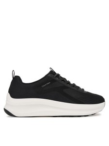Calvin Klein Sneakersy Andrea - Chunky Ck Stripe Runner Trainers HM0HM02158 Czarny
