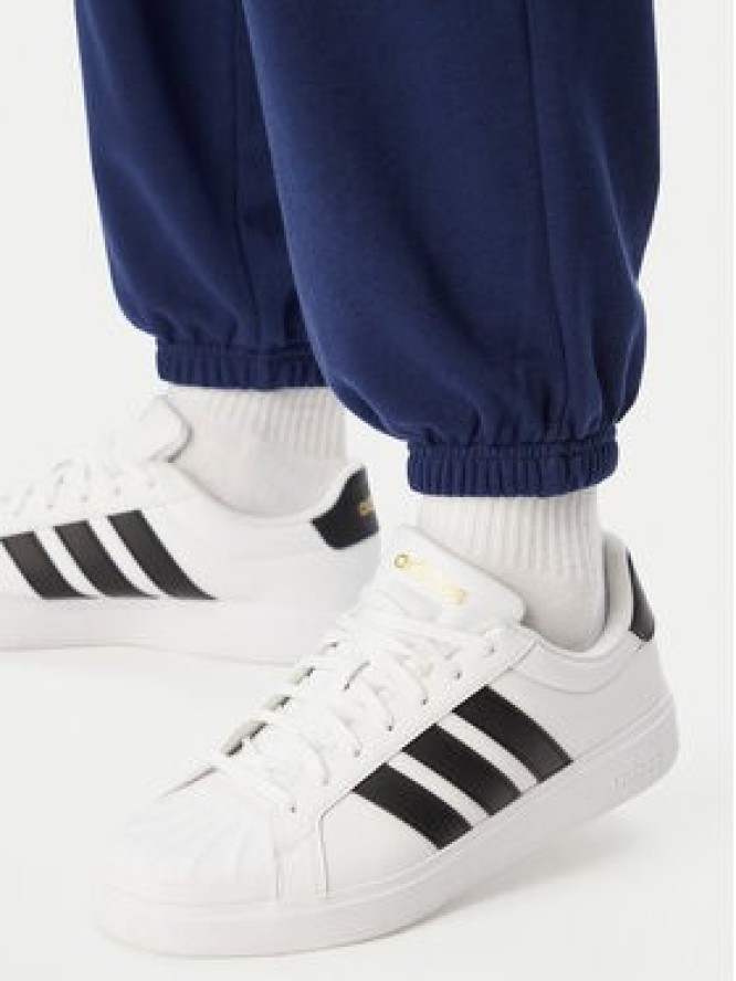 adidas Spodnie dresowe Seasonal Essentials Collegiate French Terry Cuffed KG0521 Granatowy Regular Fit