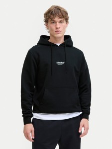 Jack & Jones Bluza Soho 12278789 Czarny Relaxed Fit