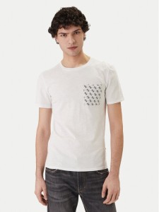 Guess T-Shirt F6GI12 K6XN4 Biały Regular Fit