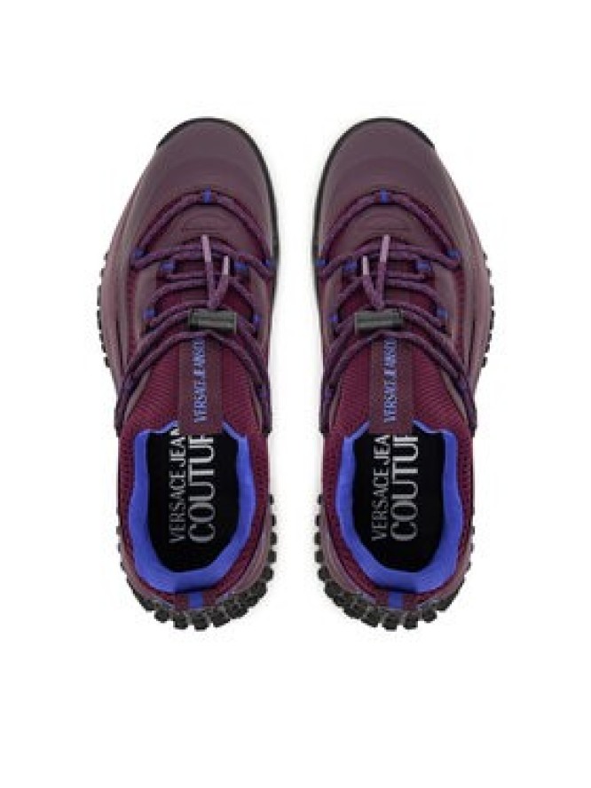 Versace Jeans Couture Sneakersy 79YA3SN2 ZSD01 Bordowy