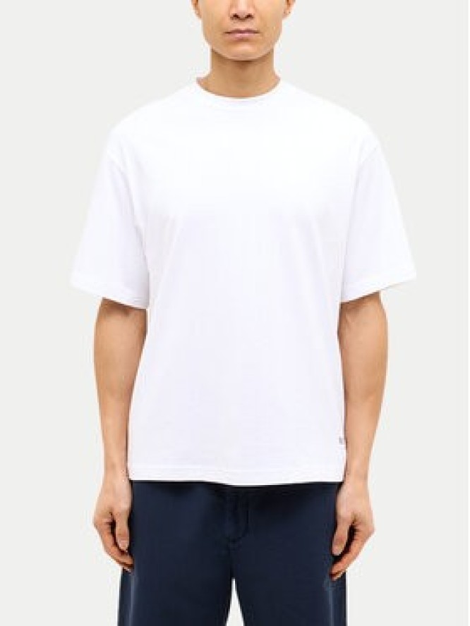 Mustang T-Shirt Akron 1016499 Biały Relaxed Fit