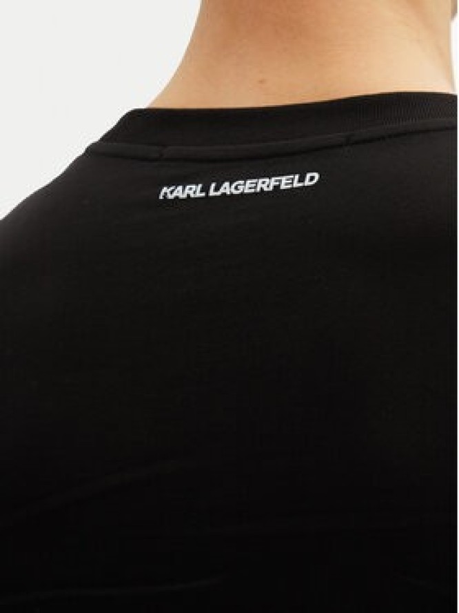 KARL LAGERFELD T-Shirt 755061 552241 Czarny Regular Fit