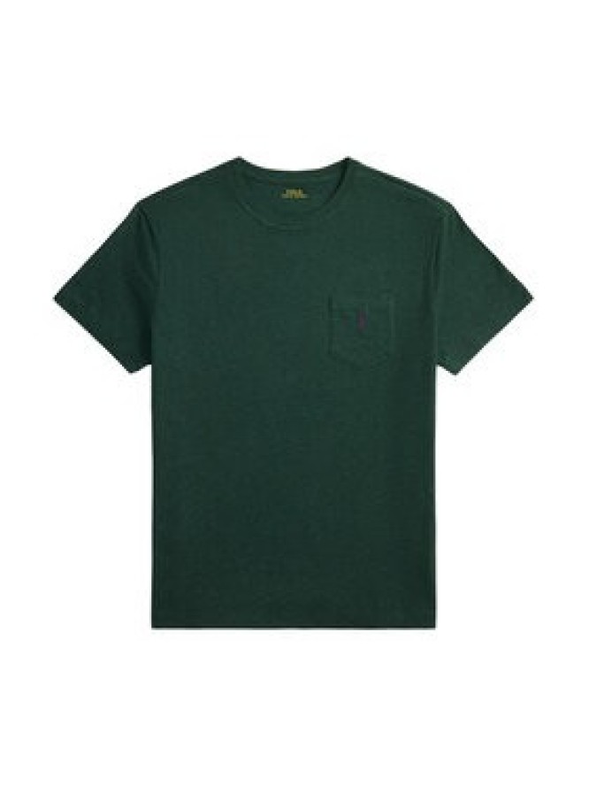 Polo Ralph Lauren T-Shirt 710671438460 Zielony Custom Slim Fit