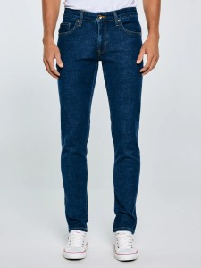 jeansy męskie skinny granatowe jeffray 663