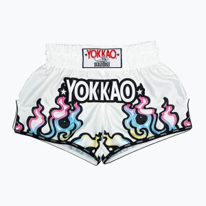 Spodenki treningowe męskie YOKKAO Flames CarbonFit