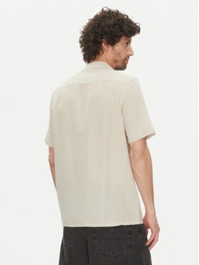 Calvin Klein Koszula K10K114197 Beżowy Regular Fit
