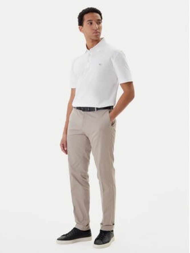 BOSS Spodnie materiałowe C-Genius 50555035 Beżowy Slim Fit