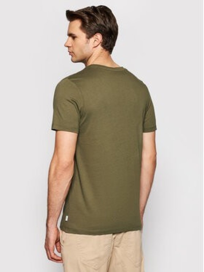 Jack & Jones T-Shirt Orrganic Basic 12156101 Zielony Slim Fit