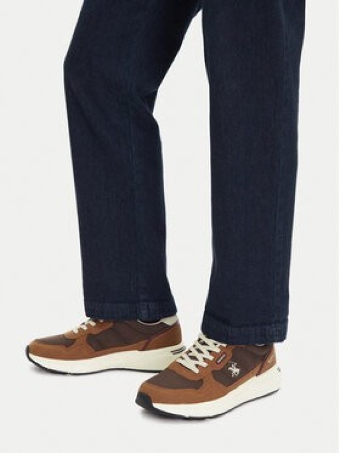 Beverly Hills Polo Club Sneakersy CEO-V5-MARCO Brązowy