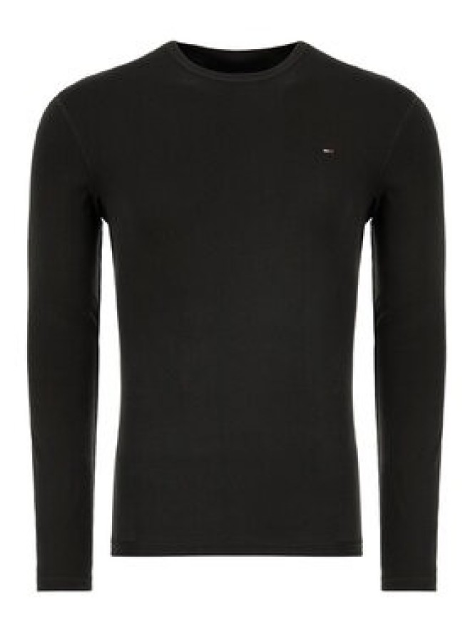 Tommy Jeans Longsleeve DM0DM04409 Czarny Slim Fit