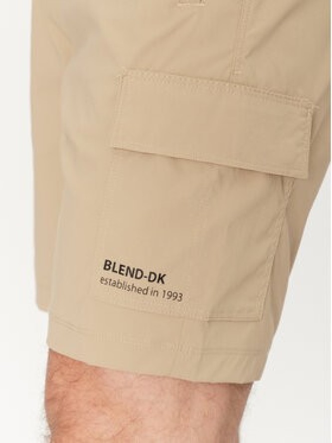 Blend Szorty sportowe 20717891 Beżowy Regular Fit