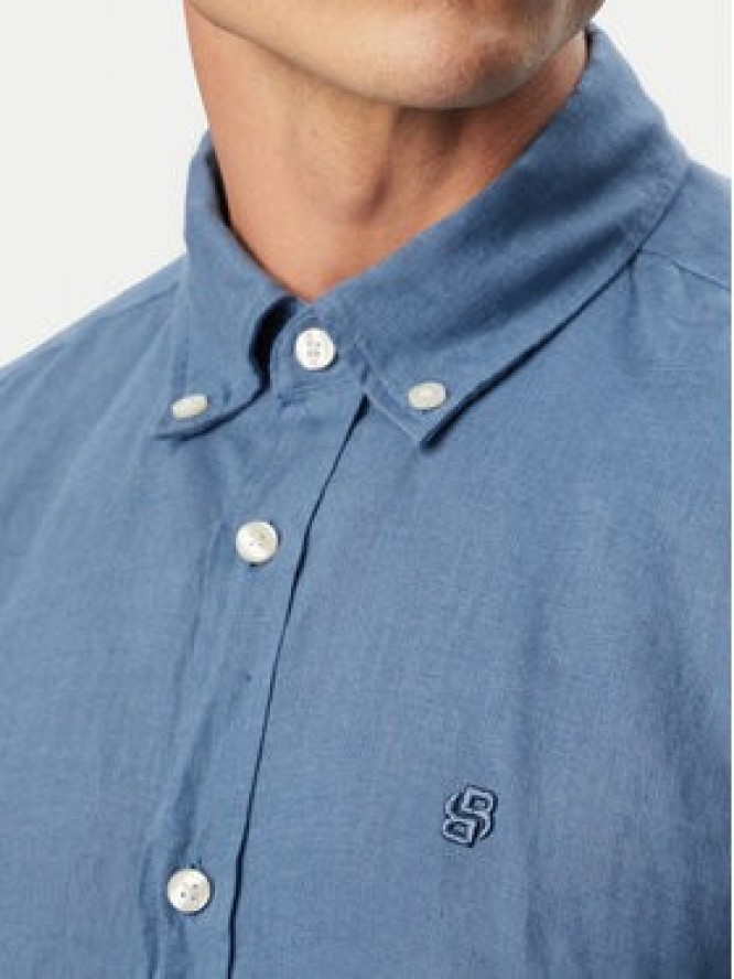 BOSS Koszula H-Liam 50556077 Niebieski Regular Fit