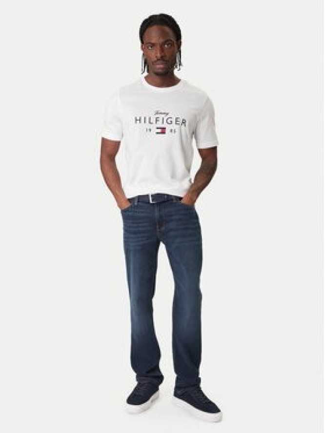 Tommy Hilfiger T-Shirt Brand Love MW0MW41455 Biały Regular Fit