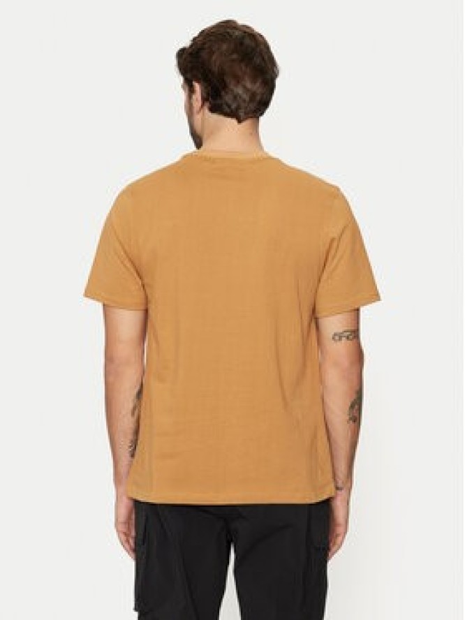 Hunter T-Shirt Alvin HARM0039242 Brązowy Regular Fit