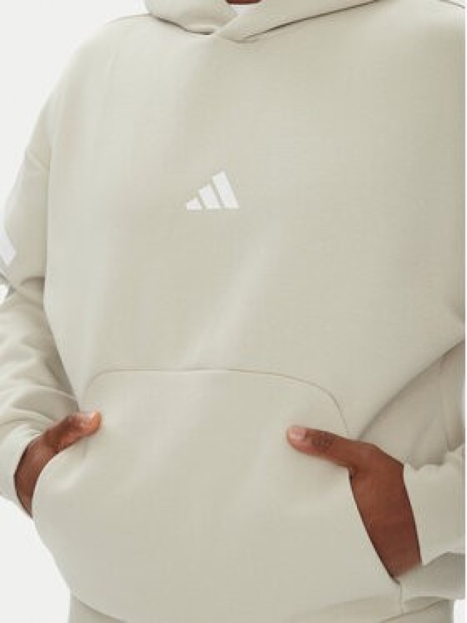 adidas Bluza Future Icons 3-Stripes JW7099 Beżowy Regular Fit