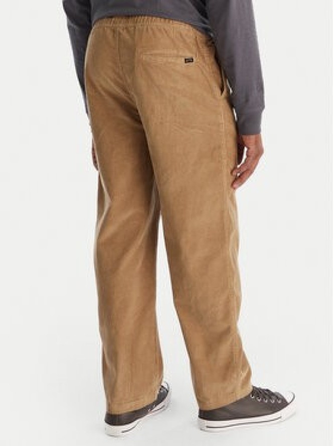 Billabong Spodnie materiałowe Larry Cord EBYNP00111 Brązowy Regular Fit