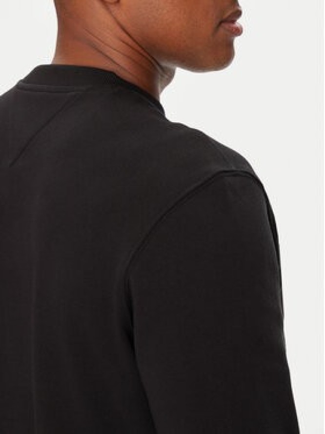 Tommy Hilfiger Bluza Stacked MW0MW39376 Czarny Regular Fit