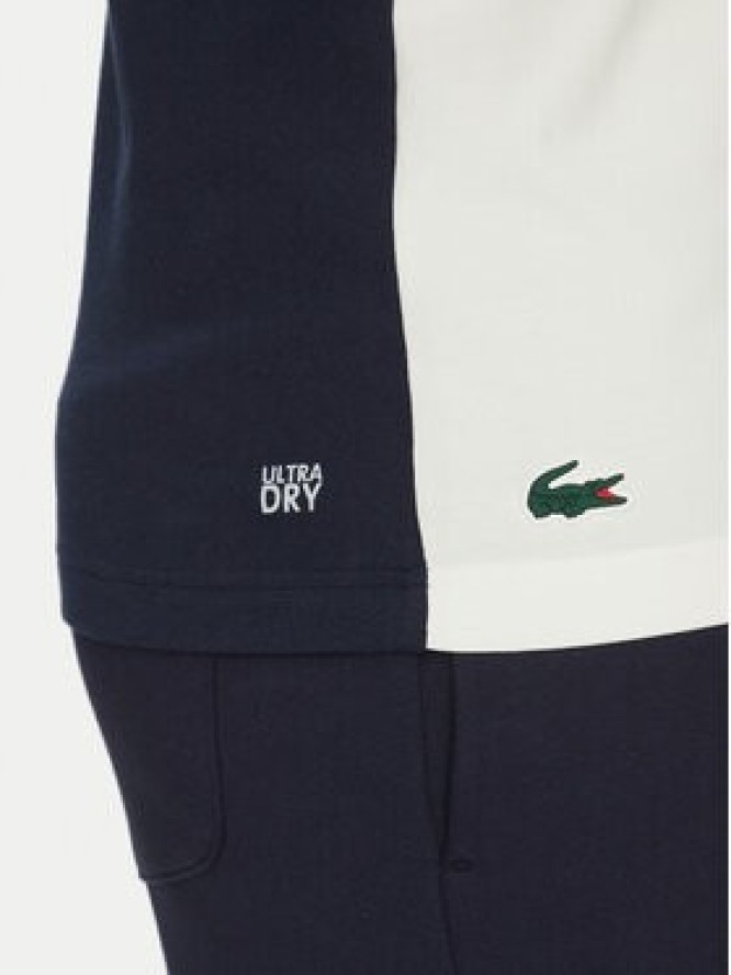 Lacoste T-Shirt TH0031 Granatowy Regular Fit