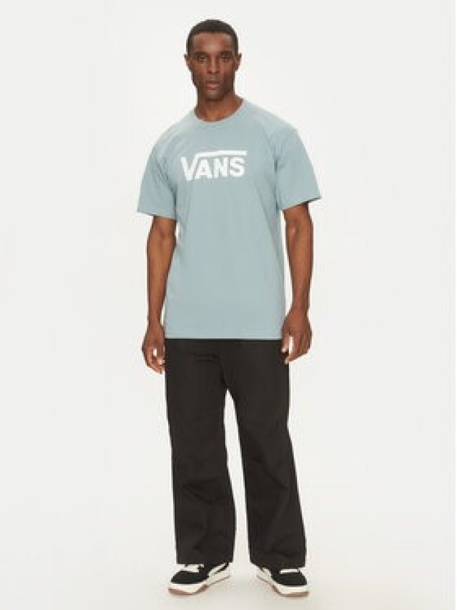 Vans T-Shirt Classic VN000GGG Niebieski Regular Fit