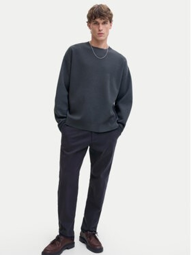 Jack & Jones Chinosy Kane Hank 12286940 Granatowy Relaxed Fit