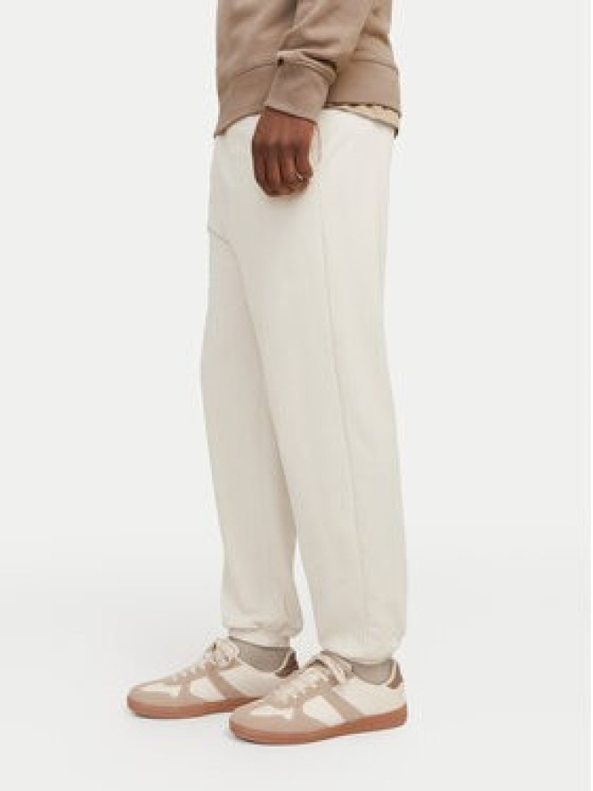 Jack & Jones Spodnie dresowe Morgan 12257964 Beżowy Regular Fit