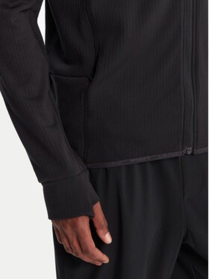 Quiksilver Bluza techniczna Steep Point EQYPF03078 Czarny Slim Fit