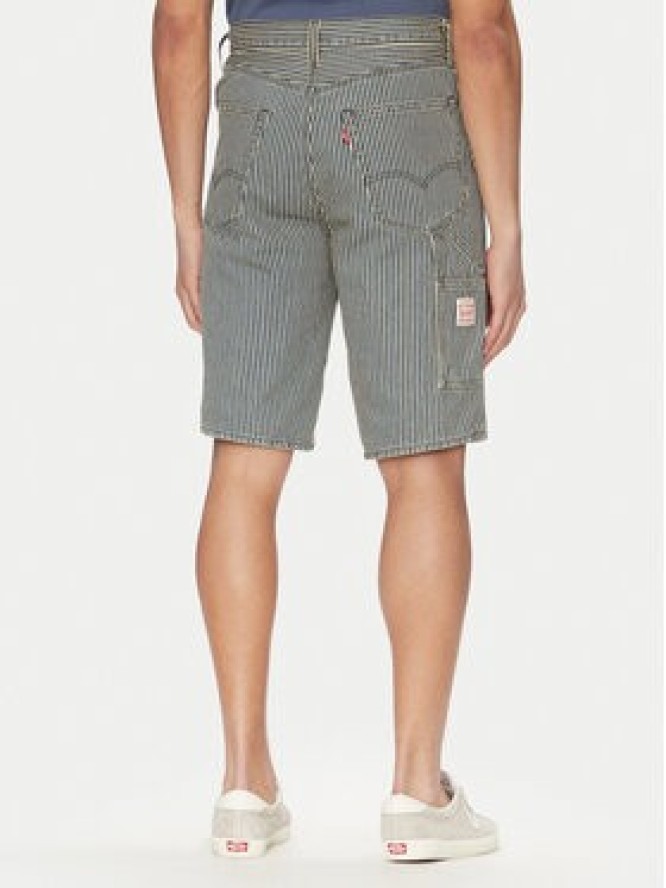 Levi's® Szorty jeansowe 568™ 001K8-0002 Czarny Loose Fit