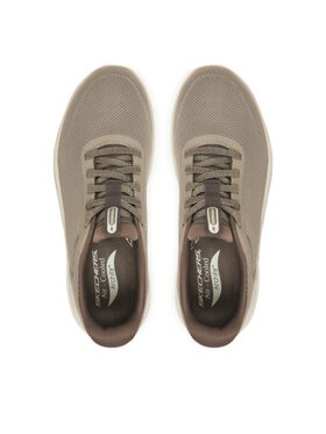 Skechers Sneakersy Go Walk Arch Fit N-Joy 217078 TPE Szary