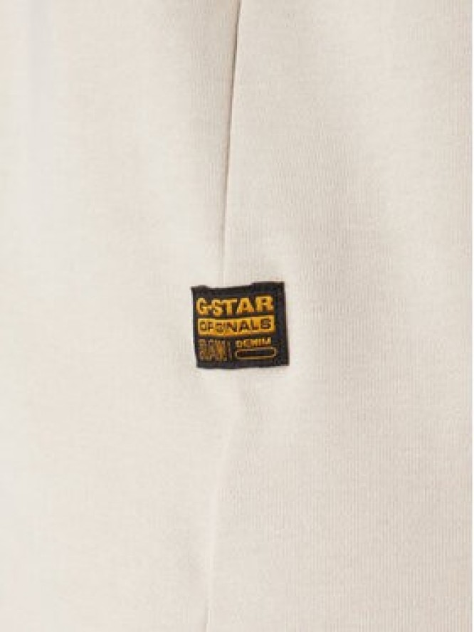 G-Star Raw T-Shirt Old Skool D25967-C812 Beżowy Regular Fit