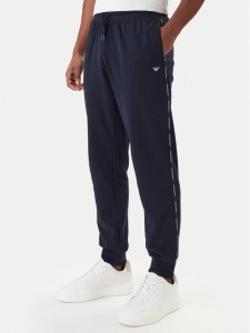 Emporio Armani Underwear Spodnie dresowe EM000500 AF18887 UB102 Granatowy Regular Fit