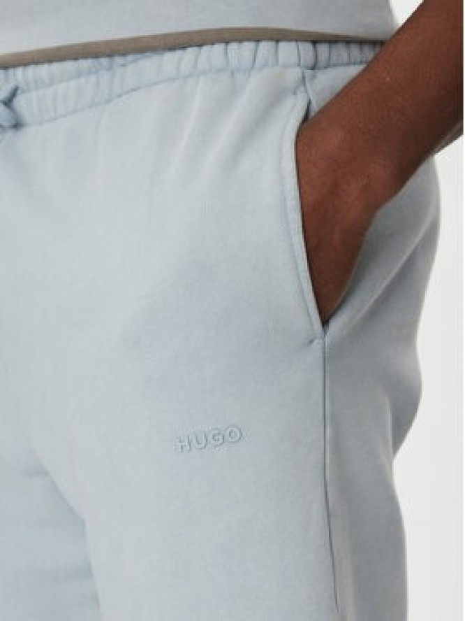 HUGO Szorty sportowe Dupaly 50540969 Błękitny Relaxed Fit