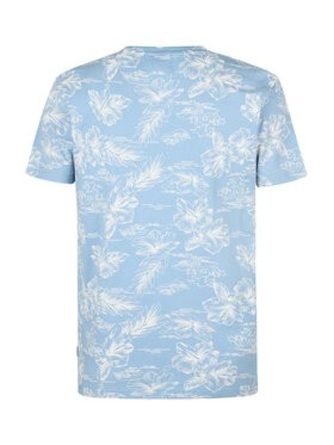 Petrol Industries T-Shirt M-1050-TSR623 Błękitny Regular Fit